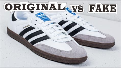 original samba vs fake|adidas samba original vs classic.